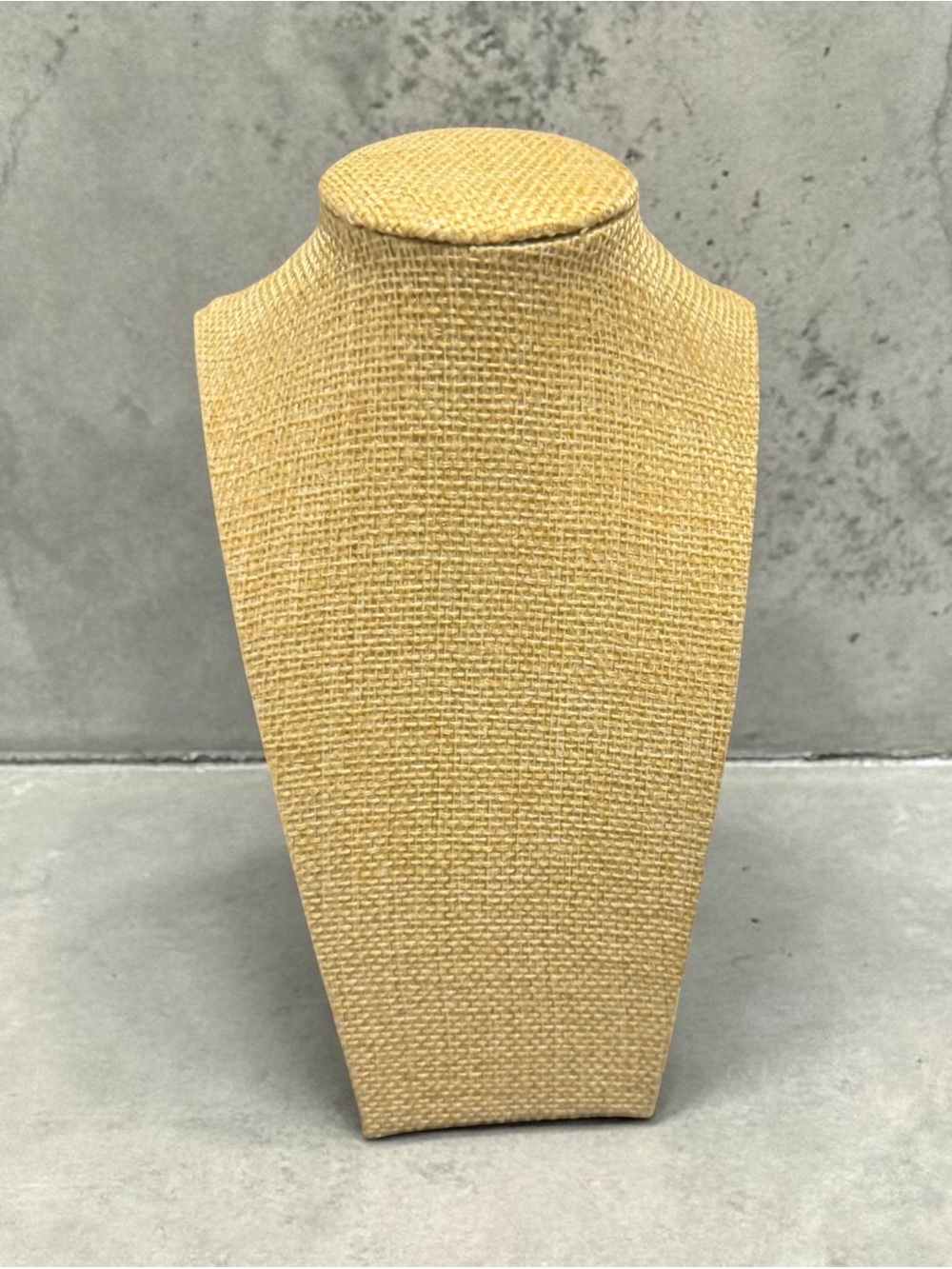 Neutral Tan Jewelry Bust Display